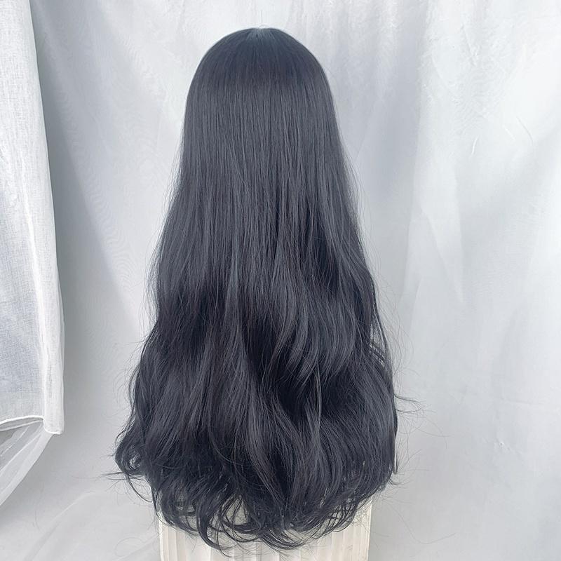 全頂假髮川崎家☪︎⋆｡˚Bring the boys.ᐟ.✾黑茶3⋆*沖繩都會輕熟女知性長卷空氣/長直假髮✽KZ021-細節圖9