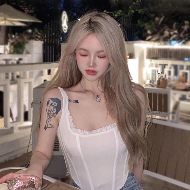 混血長卷 川崎家假髮⋆｡˚時尚小模熱推.ᐟ.✾60CM韓系女團混血灰棕色蓬鬆中分長卷全頭套lolita假髮KZ082-細節圖2