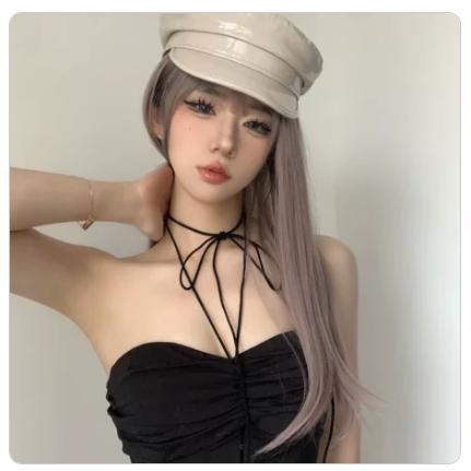 仙氣假髮收藏色 早鳥折扣~🏳️‍🌈kawazakiwig 川崎家假髮 60CM⋆ 韓系髮色減齡妹子長直髮假髮 KZ018-細節圖3