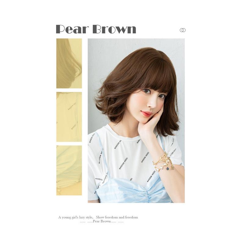 川崎家假髮 🦄 為愛迫降的瞬間 MK663 (2色) 童話法式果凍梨花卷蓬鬆韓系短假髮-細節圖8