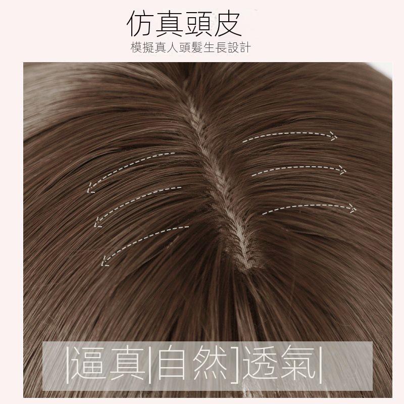 挑染雙色 川崎家假髮⋆｡˚時尚小模熱推.ᐟ.✾30CM韓系鎂光混血雙色短bobo全頭套lolita假髮KZ079-細節圖6