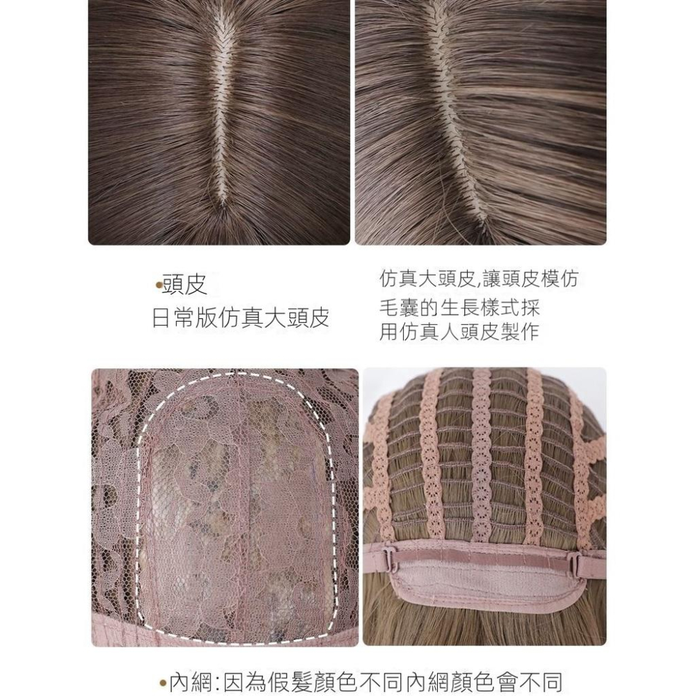 挑染雙色 川崎家假髮⋆｡˚時尚小模熱推.ᐟ.✾30CM韓系鎂光混血雙色短bobo全頭套lolita假髮KZ079-細節圖9