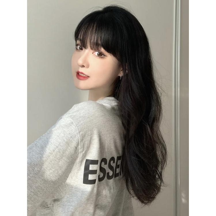 全頂假髮川崎家☪︎⋆｡˚一克拉的愛情.ᐟ.✾3款⋆*校園千金甜心氣質蓬鬆自然長卷假髮✽KZ040-細節圖2