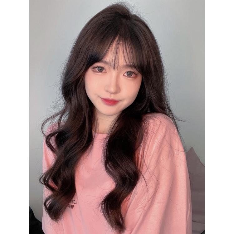 全頂假髮川崎家☪︎⋆｡˚一克拉的愛情.ᐟ.✾3款⋆*校園千金甜心氣質蓬鬆自然長卷假髮✽KZ040-細節圖3