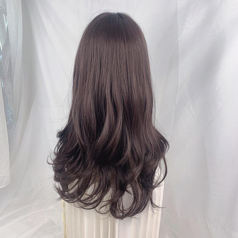 全頂假髮川崎家☪︎⋆｡˚一克拉的愛情.ᐟ.✾3款⋆*校園千金甜心氣質蓬鬆自然長卷假髮✽KZ040-細節圖9