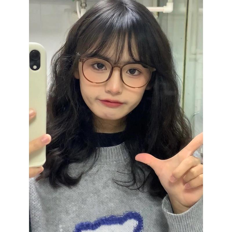 川崎家假髮☪︎⋆｡˚書香門第.ᐟ.✾自然黑⋆*早稻田讀書會長知性蛋捲中長波紋假髮✽KZ039-細節圖5