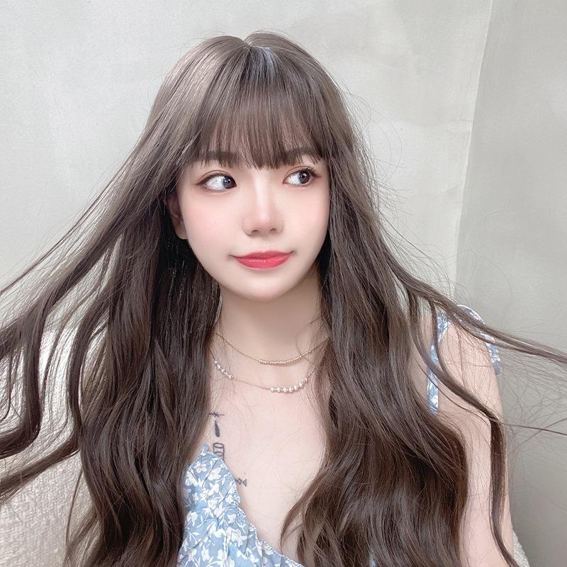 全頂假髮川崎家︎⋆｡˚隔壁公寓的初戀.ᐟ.✾4色⋆*鄰家女孩減齡水波燙氣質長卷假髮✽KZ055-細節圖4