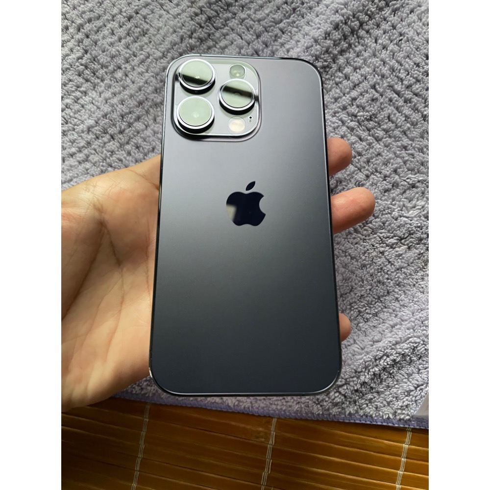 iPhone 14pro 256g 深紫，電池77%全原無維修，玻璃無傷，外觀佳，有盒-細節圖4