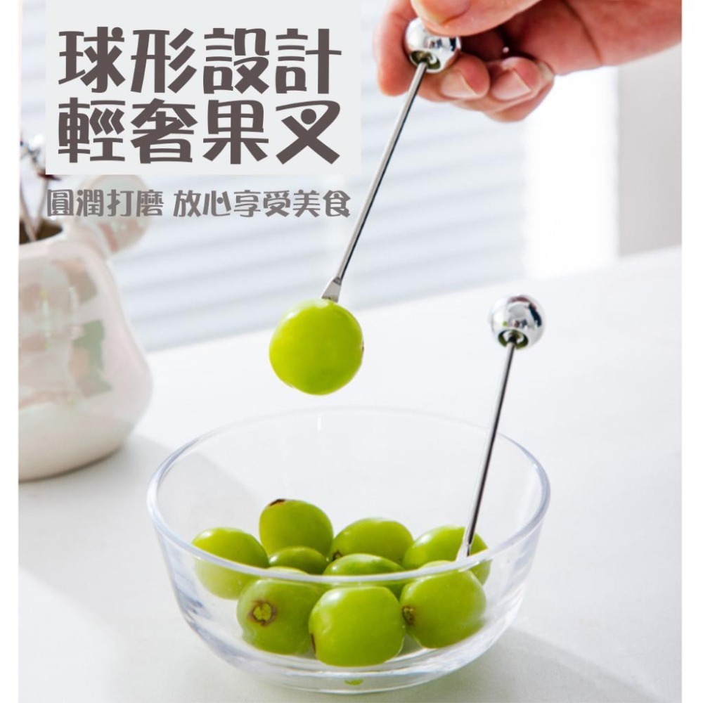 【台灣現貨】 輕奢北歐風小熊水果叉套裝 不銹鋼水果叉 小熊收納罐+6支水果叉 高顏值陶瓷小熊收納罐 家用刀叉水果叉子-細節圖6