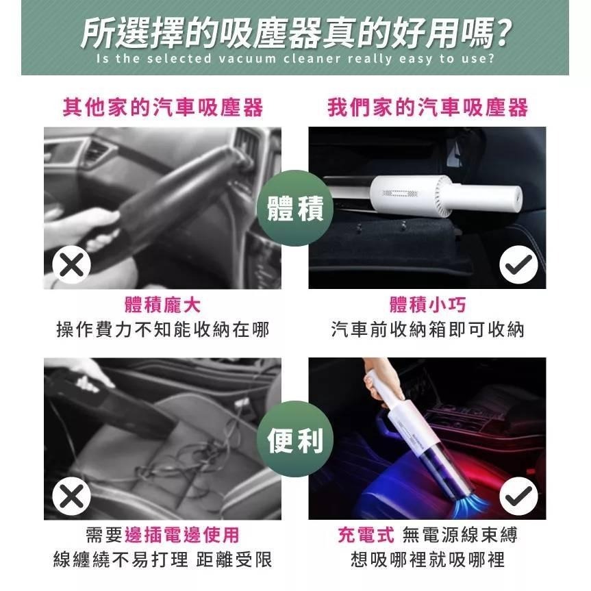 吸塵器 【台灣現貨 BSMI檢驗合格】無線車用手持吸塵器 車用吸塵器 無線吸塵器 手持吸塵器 汽車吸塵器 小吸塵器-細節圖4
