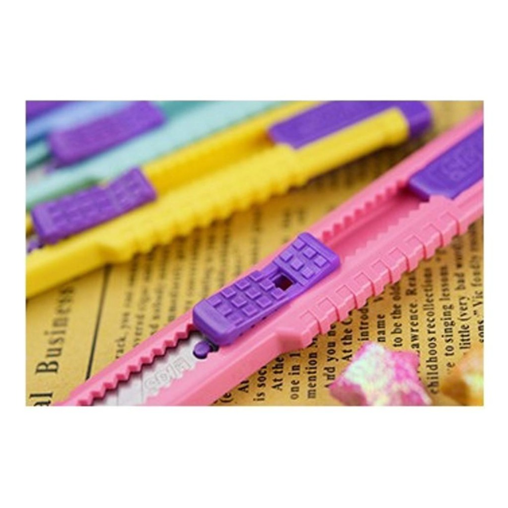 手牌 SDI 0405D  美工刀  手動鎖定裝置 文書  學生  事務  美勞 一般家用 小美工刀-細節圖6