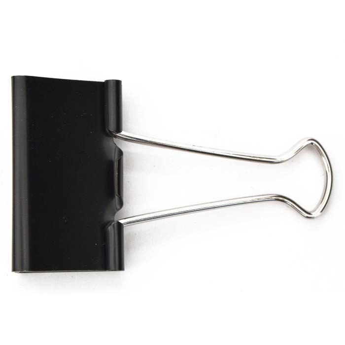 長尾夾 223 黑色長尾夾 41mm*12入  4.1公分 燕尾夾 蝴蝶夾 文書 家用 固定用等等~-細節圖4