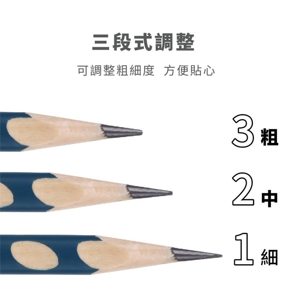 【台灣現貨+保固6個月】 削鉛筆機 tenwin 8028 電動鉛筆機 半自動 充電式 大小通吃  可調筆尖粗細 鉛筆機-細節圖5