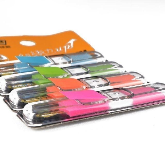 3M 抽取式標籤 683-4ABX 四色 (膠質.可書寫) 自黏標籤 指示標籤 索引標籤-細節圖3