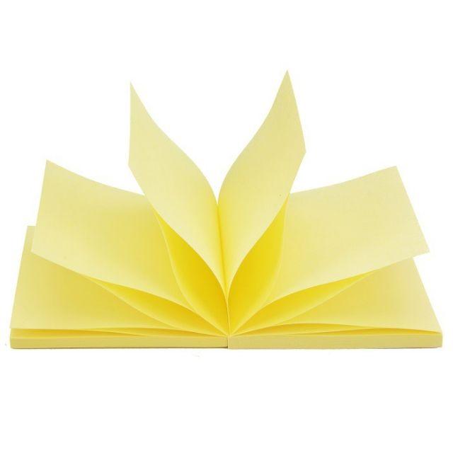 3M 可再貼 抽取式 便條紙 R330 75x75mm (黃) 自黏便條-細節圖2