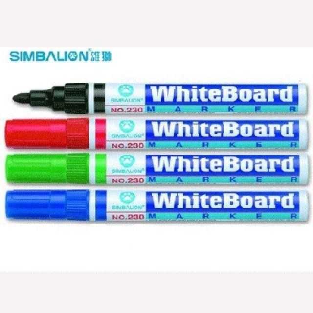 雄獅 230 白板筆 (圓頭)-細節圖2