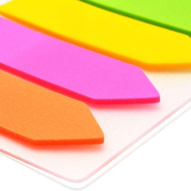 3M 全彩箭頭標籤584-9 共五色 (膠質.可書寫)-細節圖2