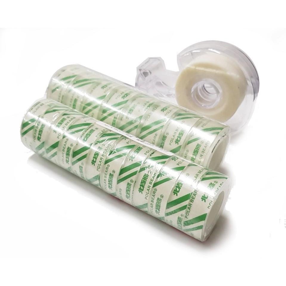 【現貨】迷你 OPP 透明膠帶 12mm / 18mm 束裝 桌上型小膠台適用 迷你膠台用 攜帶式膠台用-細節圖4