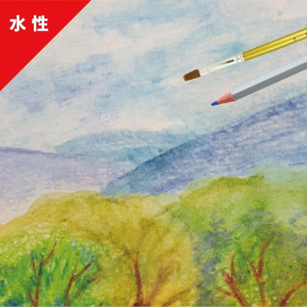 色鉛筆  水性色鉛筆 MONA鐵盒裝 70506 彩色筆 12色 / 24色 / 36色 / 48色 鉛筆-細節圖4