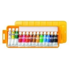 【現貨】雄獅 不透明 水彩 GCP-14 膠盒 14色組-細節圖2