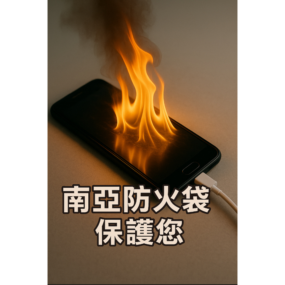 白沙屯聯名款 手機防火袋-細節圖3