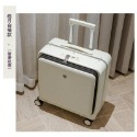 免運 雙充電口 前置開口 多功能鋁框行李箱 拉桿箱 密碼旅行箱 高檔登機箱子 萬向輪拉桿箱旅行包旅行包袋手提袋-規格圖11