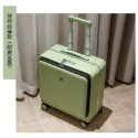 免運 雙充電口 前置開口 多功能鋁框行李箱 拉桿箱 密碼旅行箱 高檔登機箱子 萬向輪拉桿箱旅行包旅行包袋手提袋-規格圖11
