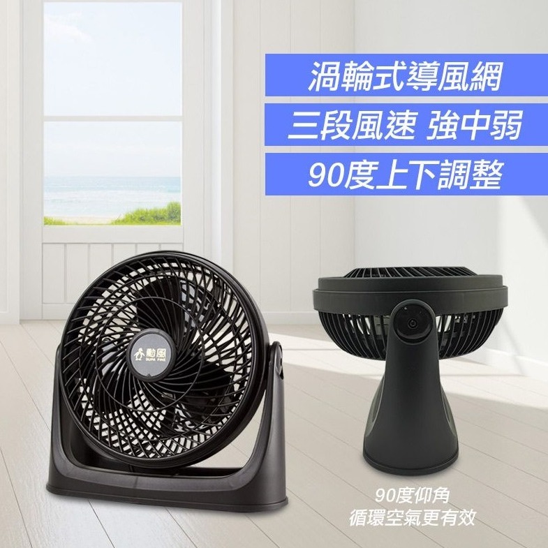 超取限一台❗️ 勳風 １０吋集風式空氣循環扇《HF-B916S》-細節圖2