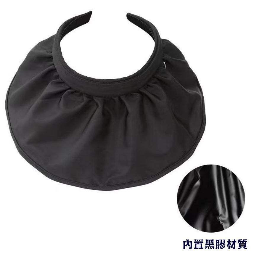 台灣現貨 遮陽髮圈兩用帽 遮陽帽 防曬帽 遮陽兩用帽 髮箍遮陽帽 漁夫帽 遮陽空頂帽 空頂帽 髮箍 海邊遮陽 渡假遮陽-細節圖6