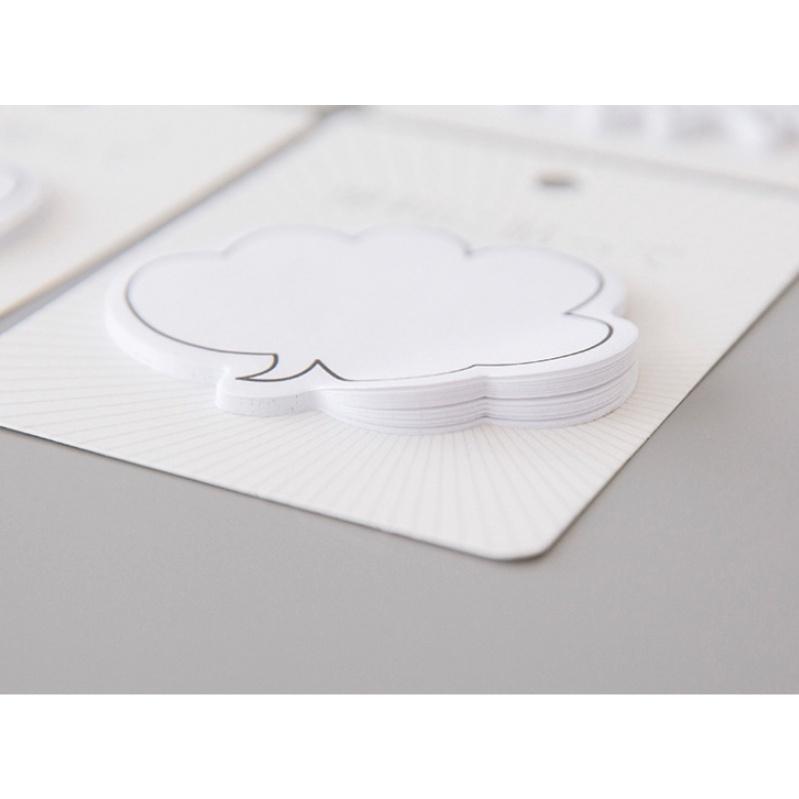 台灣現貨 創意對話框便利貼 便利貼 對話框便利貼 便條紙N次貼 對話框 備忘錄 N次貼 創意便利貼 便條紙 標籤貼 辦公-細節圖4