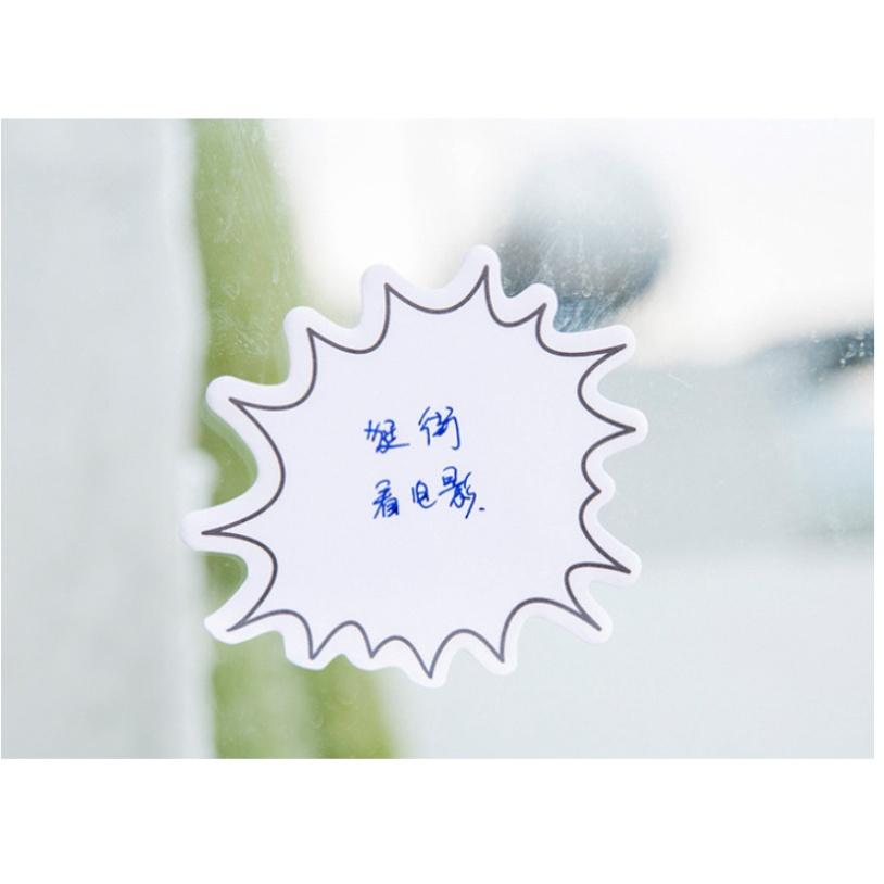 台灣現貨 創意對話框便利貼 便利貼 對話框便利貼 便條紙N次貼 對話框 備忘錄 N次貼 創意便利貼 便條紙 標籤貼 辦公-細節圖6