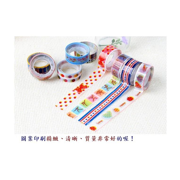 台灣現貨 彩色卡通diy手帳膠帶 手帳膠带 diy手帳膠帶 彩色手帳膠帶 手帳貼紙 手帳 紙膠帶 膠帶 DIY 彩色膠帶-細節圖6