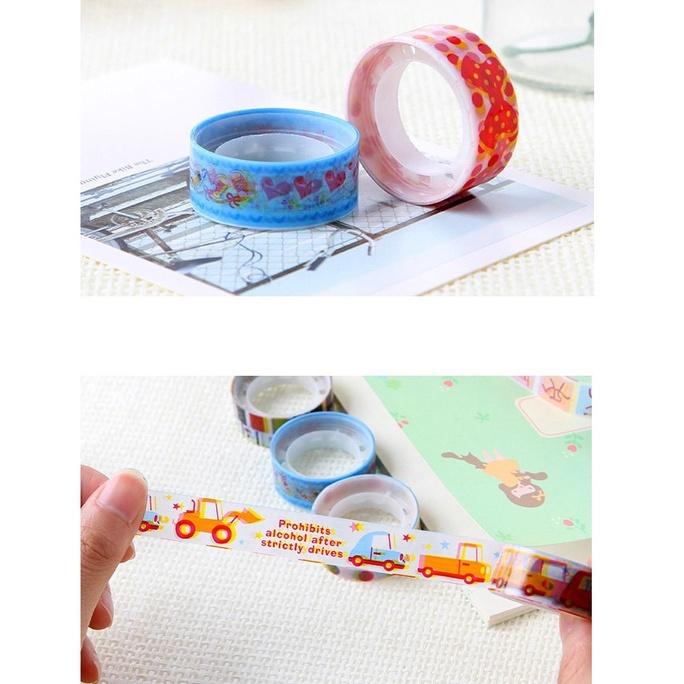 台灣現貨 彩色卡通diy手帳膠帶 手帳膠带 diy手帳膠帶 彩色手帳膠帶 手帳貼紙 手帳 紙膠帶 膠帶 DIY 彩色膠帶-細節圖9