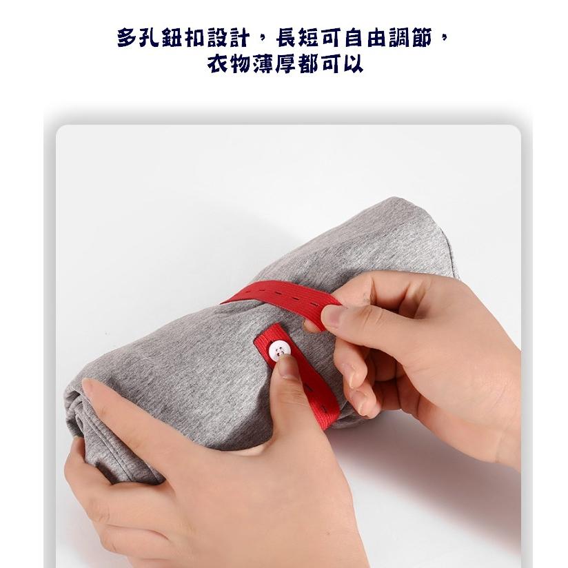 台灣現貨 衣物收納拉拉卷 衣物拉拉卷 衣物收納 棉被收納 衣物拉拉帶 衣物綁帶 捆綁帶 衣物捆綁帶 衣櫃收納 旅行收納-細節圖3
