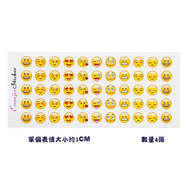 台灣現貨 EMOJI表情貼紙 可愛表情貼紙 表情貼紙 手帳素材 搞笑表情貼紙 貼紙 表情符號貼紙 表情日記貼 表情貼-細節圖9