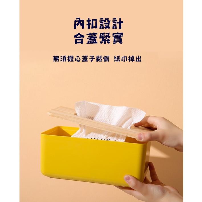 台灣出貨 北歐風木蓋面紙盒 木蓋面紙盒 北歐風面紙盒 衛生紙盒 桌上型面紙盒 木紙巾盒 紙巾盒 面紙盒 木質面紙盒-細節圖3