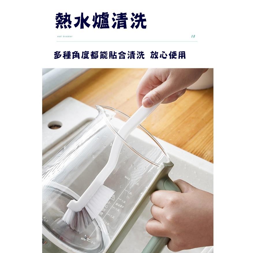 台灣現貨 日式杯子彎頭刷 彎頭刷 杯子刷 杯刷 小刷子 長柄清潔刷 奶瓶刷 清潔刷 海綿刷 刷子  凹槽刷 菜籃刷-細節圖5