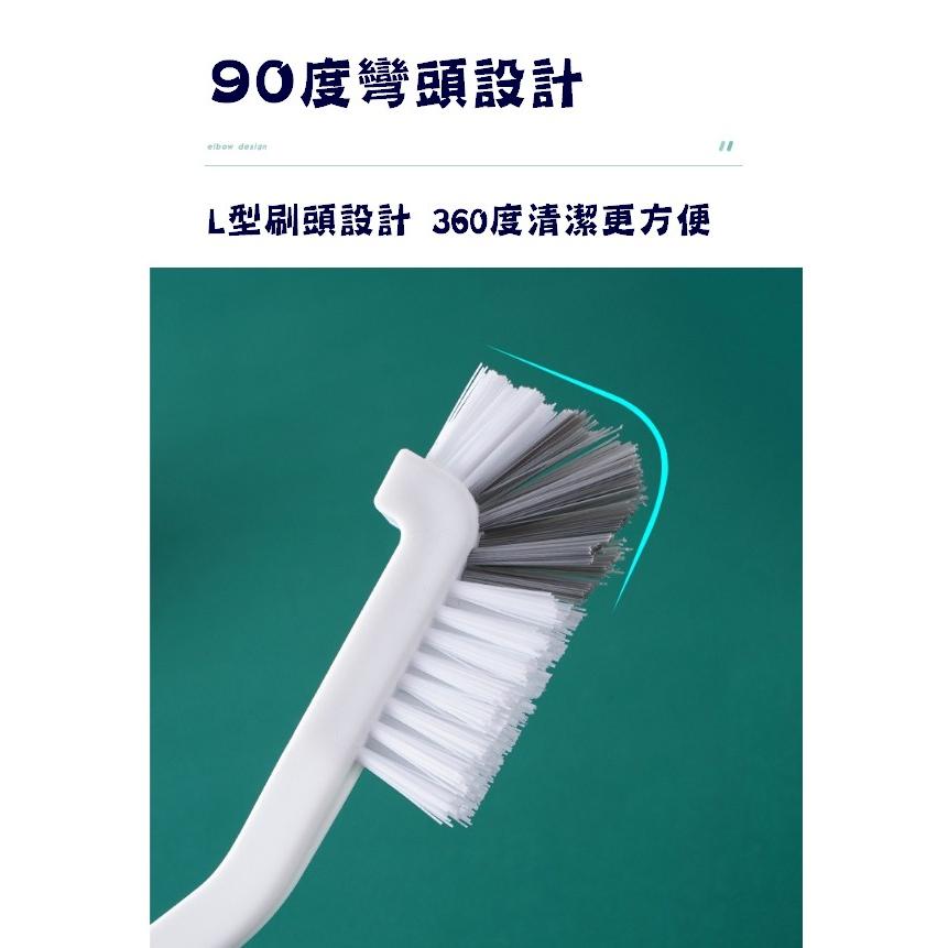 台灣現貨 日式杯子彎頭刷 彎頭刷 杯子刷 杯刷 小刷子 長柄清潔刷 奶瓶刷 清潔刷 海綿刷 刷子  凹槽刷 菜籃刷-細節圖7