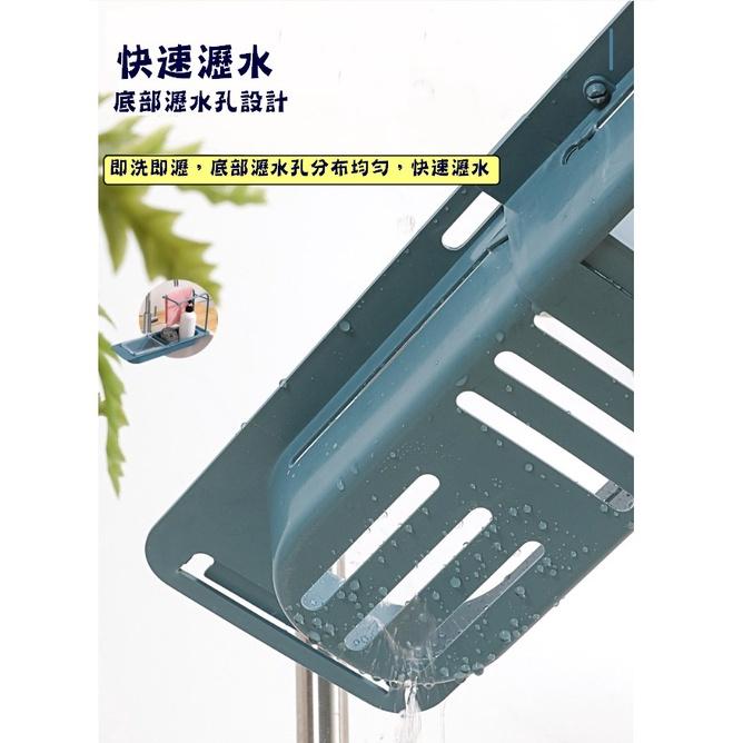 台灣現貨 可伸縮水槽瀝水置物架 過濾網 水槽瀝水過濾網 瀝水盤 洗手槽 廚房收納 抹布收納 菜瓜布收納 贈10個過濾網-細節圖3