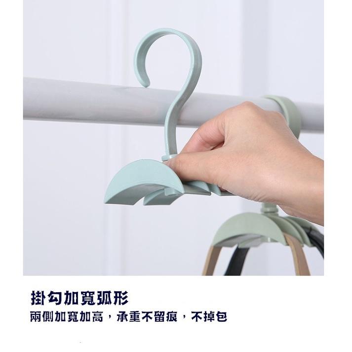 台灣現貨 可旋轉衣櫃包包收納掛架 包包收納 包包掛架 領帶掛架 可旋轉包包掛架 圍巾掛勾 皮帶掛勾 領帶掛勾 包包掛勾-細節圖2