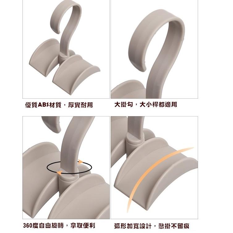 台灣現貨 可旋轉衣櫃包包收納掛架 包包收納 包包掛架 領帶掛架 可旋轉包包掛架 圍巾掛勾 皮帶掛勾 領帶掛勾 包包掛勾-細節圖8