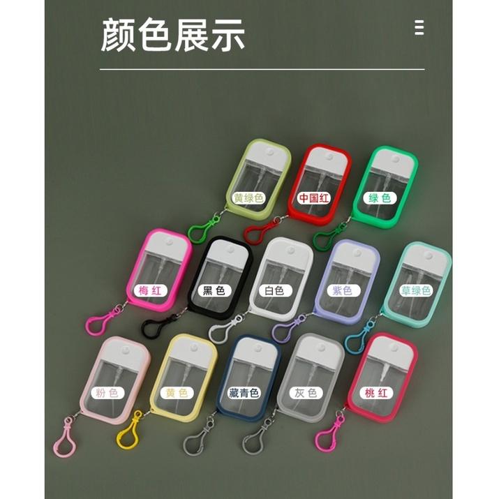 台灣現貨 卡片型酒精噴霧瓶 卡片噴霧瓶 吊掛式噴霧瓶 消毒瓶 分裝瓶 防疫瓶 片式噴霧 噴霧瓶 鑰匙扣 酒精瓶 送漏斗-細節圖7