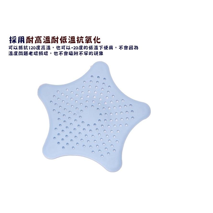台灣現貨 吸盤排水口過濾網 星星吸盤排水孔過濾網 排水孔過濾網 排水孔過濾 水槽防堵防臭地漏墊 廚房浴室排水口濾網-細節圖5
