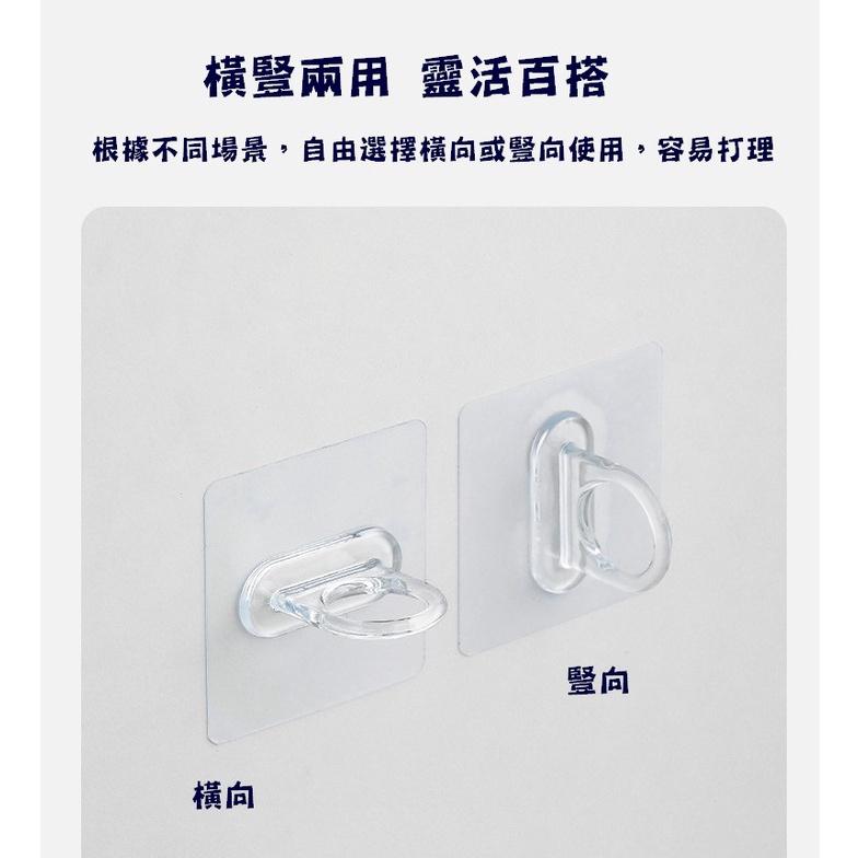 台灣現貨 多功能環形掛勾 環形掛勾 無痕圓環掛勾 掛勾 掛鈎 掛鉤 透明掛勾 伸縮桿支撐架 多功能收納 衣架收納架 收納-細節圖7