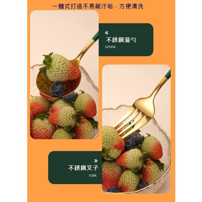 台灣現貨 歐式奢華餐具三件組 環保餐具 葡萄牙餐具 餐具三件組 歐風餐具環保筷 不鏽鋼餐具組 餐具組 外出餐具 露營餐具-細節圖3