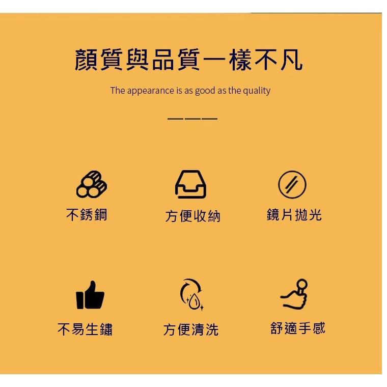 台灣現貨 歐式奢華餐具三件組 環保餐具 葡萄牙餐具 餐具三件組 歐風餐具環保筷 不鏽鋼餐具組 餐具組 外出餐具 露營餐具-細節圖8