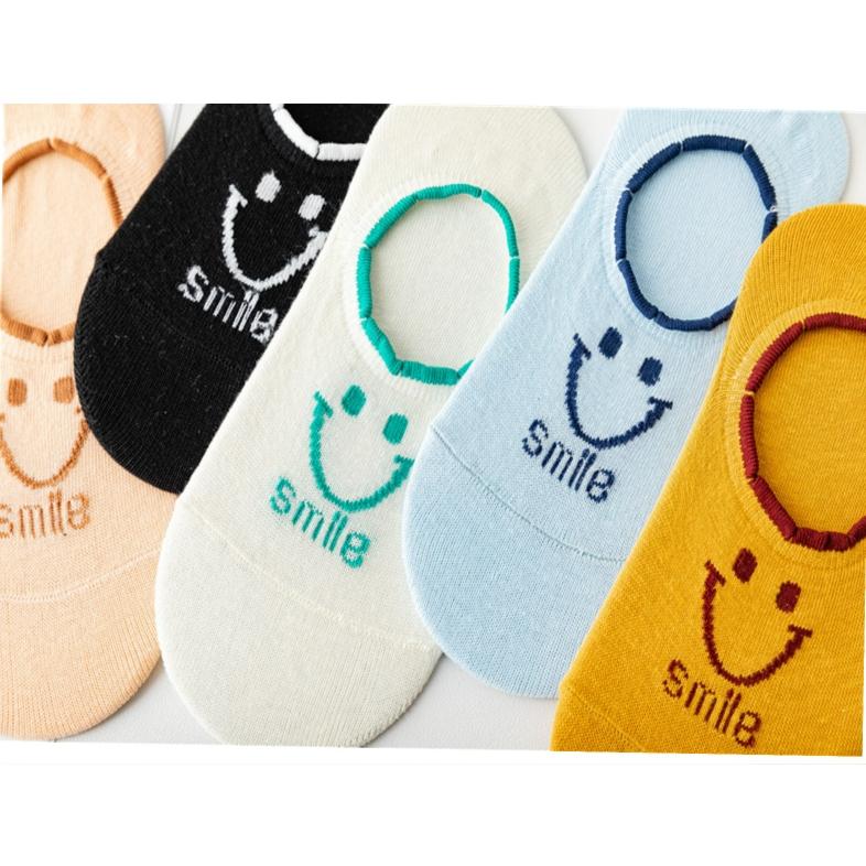 台灣現貨 防滑隱形微笑花邊船型短襪 微笑襪子 隱形襪 隱形微笑襪 船襪 笑臉襪 襪子 棉襪 短襪 船型襪 短踝襪-細節圖5