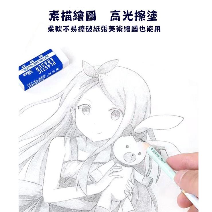 台灣現貨 2B考試橡皮擦 橡皮擦 2B橡皮擦 考試用 美術用 專用橡皮擦 文具用品 繪圖橡皮擦 學校贈品 學生獎勵-細節圖5