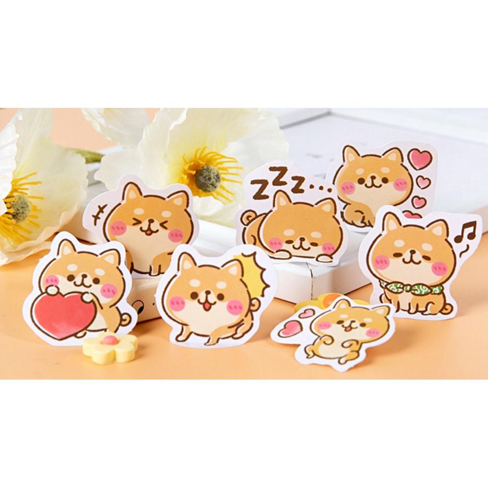 台灣現貨 超萌可愛動物盒裝貼紙 手帳貼紙 盒裝貼紙 動物盒裝貼紙 手帳 手帳素材 手帳裝飾 封口貼紙 貼紙 一盒45張-細節圖8