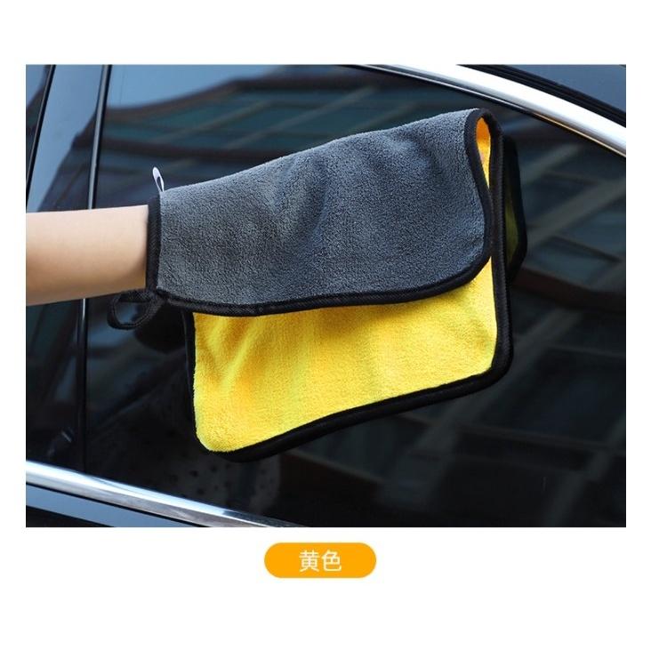 台灣現貨 加大加厚雙面珊瑚絨擦車布 洗車毛巾 洗車巾 超細纖維毛巾 洗車布 擦車布 超吸水巾 抹布 打蠟布 加厚洗車布-細節圖8